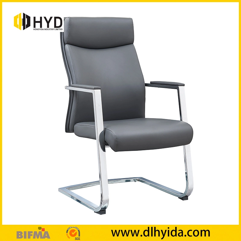 Ergonomic Metal Frame PU Leather Office Chair