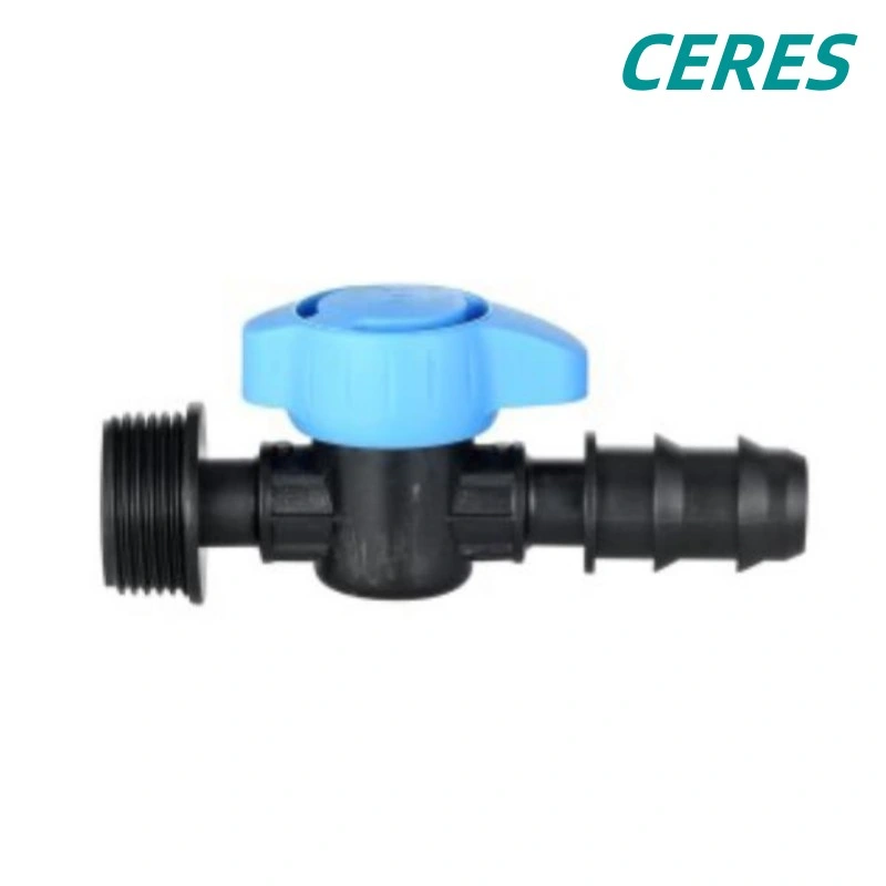 20mm Drip Tape Quick Connector Irrigation Fitting Mini Valve for Irrigation System