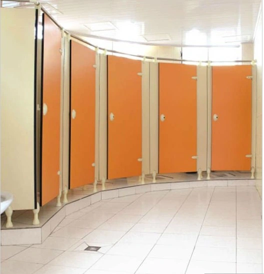 Colorful Waterproof HPL Compact Laminate Sheet Toilet Partition