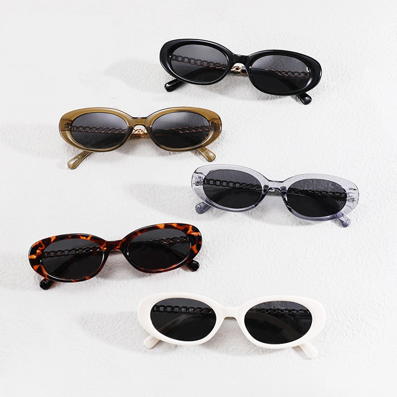 New Modern Charm Retro Eye Personality Shade Hot Wholesale Custom Logo Women Female Men Luxury Unisex Fashion Lady Sunglasses