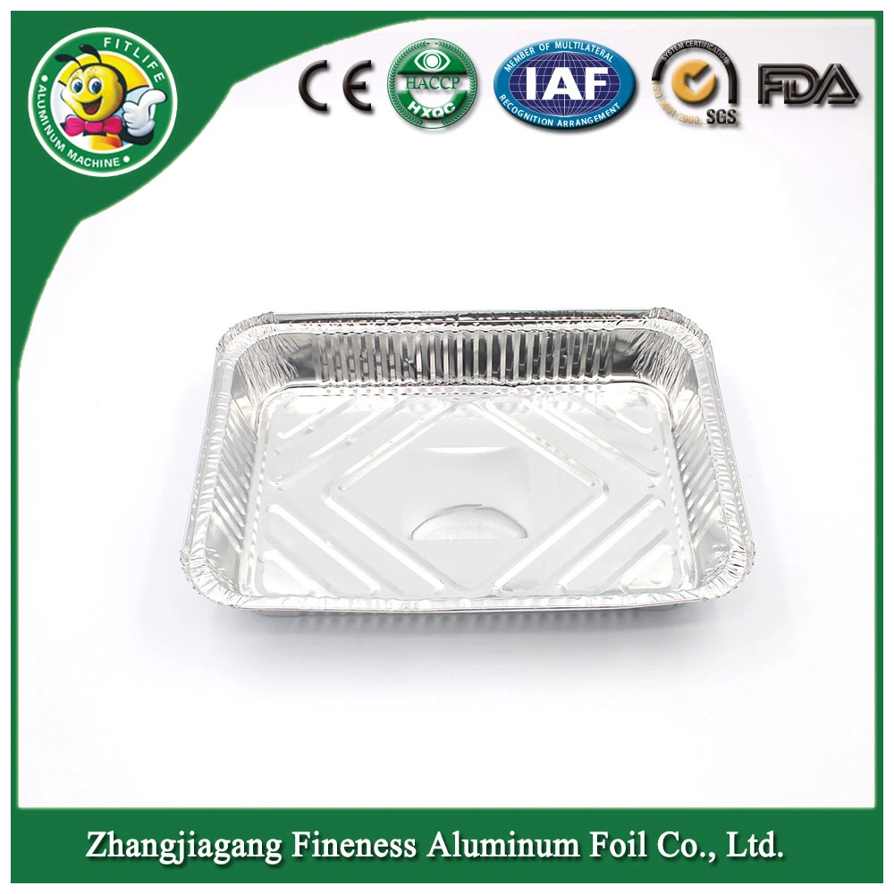 Wholesale/Supplier Aluminum Foil Container High quality/High cost performance Customized Aluminum Plates Foil Tray