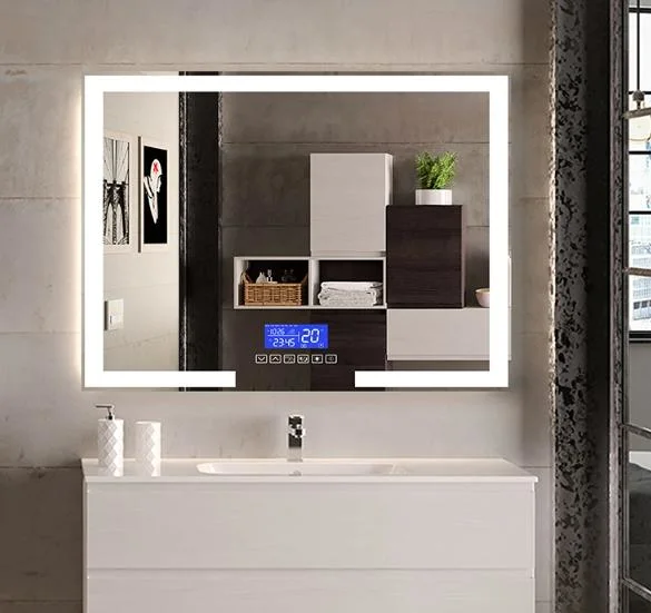 LED Light Bathroom Mirror with with Optional Function -- Dimmable, Anti-Fog