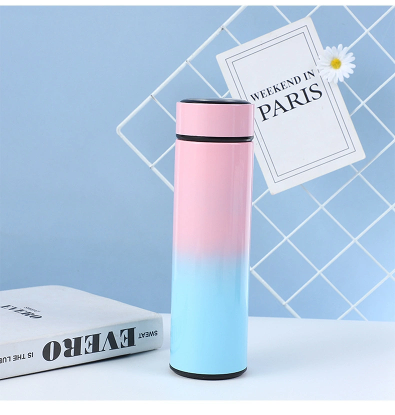 Wholesale/Supplier Stainless Steel Smart Water Bottle with Temperature Display Travel Intelligent Water Bottles Vacuum Flasks Thermos Cup with Custom Logo