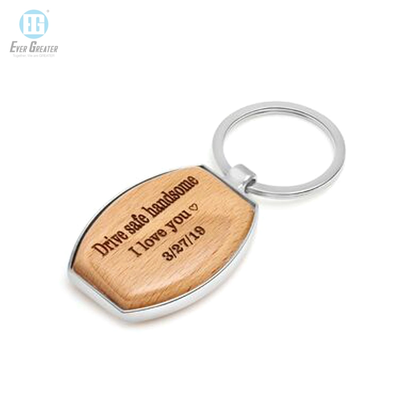 Flat Polished Key Chain Rings Holder Bulk Custom