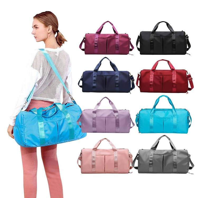 Weekender Bag viajar Duffle Bag llevar bolsa de nylon en la gran noche para mujer