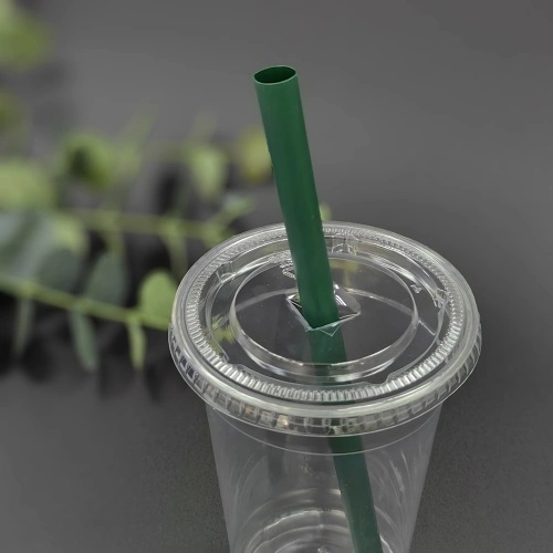 Compostable Bio Clear Disposable Pet Cups Drinking Coffee Milk Tea Cup Biodegradable