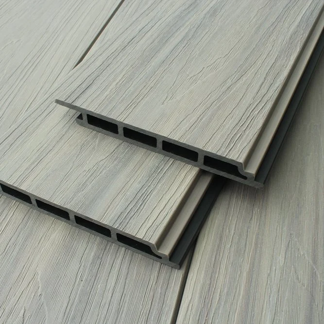 Wall Panel WPC Wood Plastic Composite Cladding Co-Extrusion Fluted Wall Panel