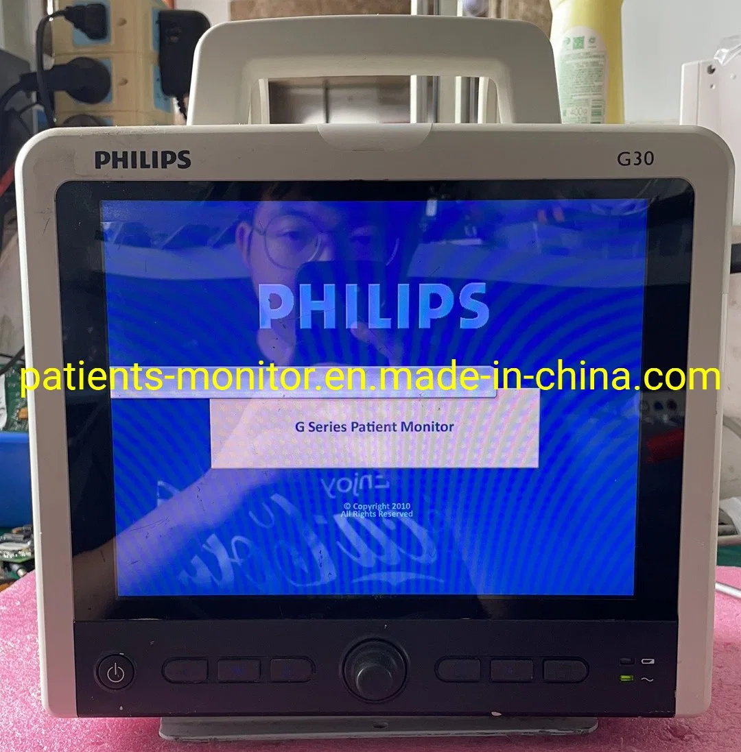 تم استخدام جهاز مراقبة المرضى Philips Goldway G30 ولكنه جيد للبيع