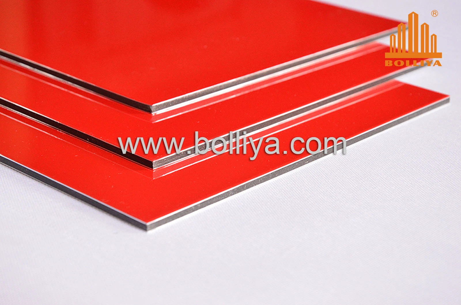 Gloss Glossy White Black Color Acm Signage Material for Digital Printing