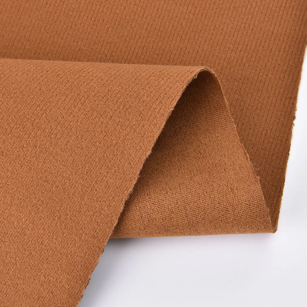 High quality/High cost performance  Soft Stretch Compound Suede Fabric for Shoes Making/ Jacket/ Bag