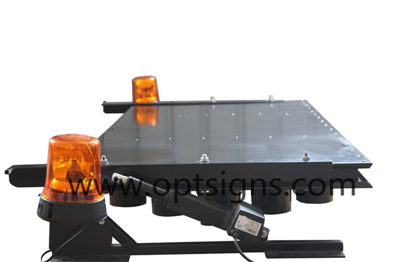 P220602c Work Zone Temporary Management Truck Mounted LED Flashing Arrow Board with Folding Bracket