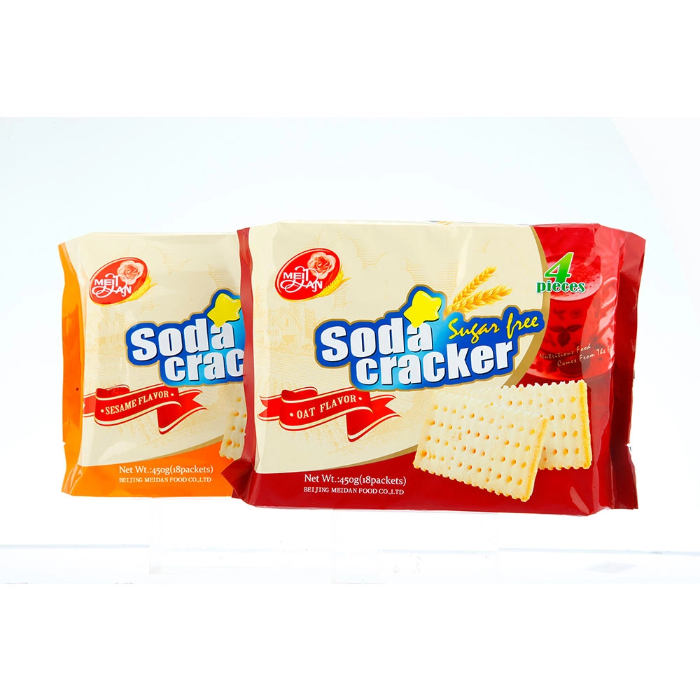 450g Sugar Free Soda Biscuit Milk Salt Orginal Soda Cracker