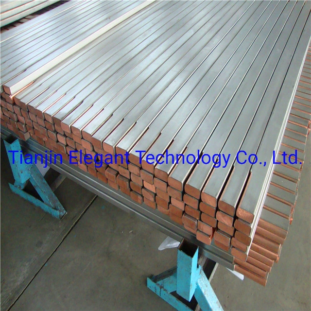 Dsa Titanium Clad Copper Wire/Titanium Copper Cladding Rod Anode for Chloro-Alkali Industry/Caustic Soda Electrolysis
