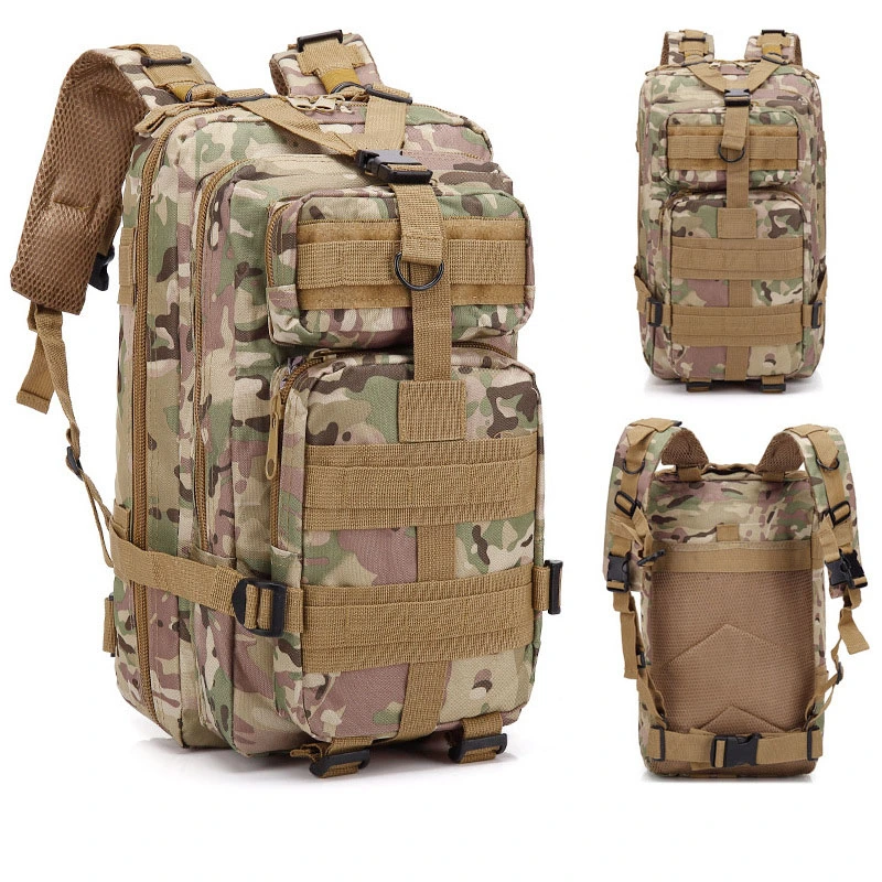 Grand sac à dos tactique de style militaire camouflage pour les sports de plein air, les loisirs, les voyages, le camping et la randonnée, avec une grande capacité (CY0001)