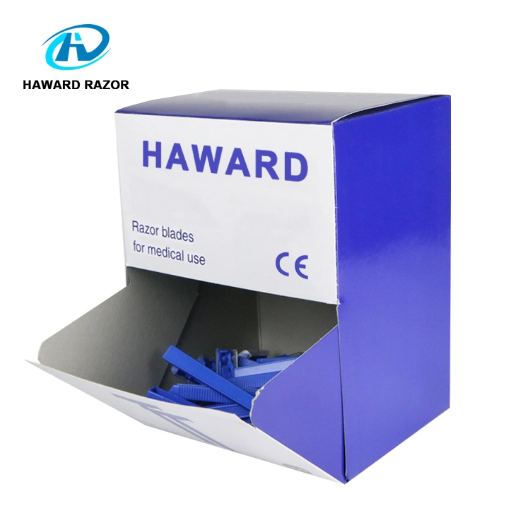 D251 CE Certificated Twin Blade Hair Removal Shaving Machine Two Sheets Medical Razor Plastic Handle