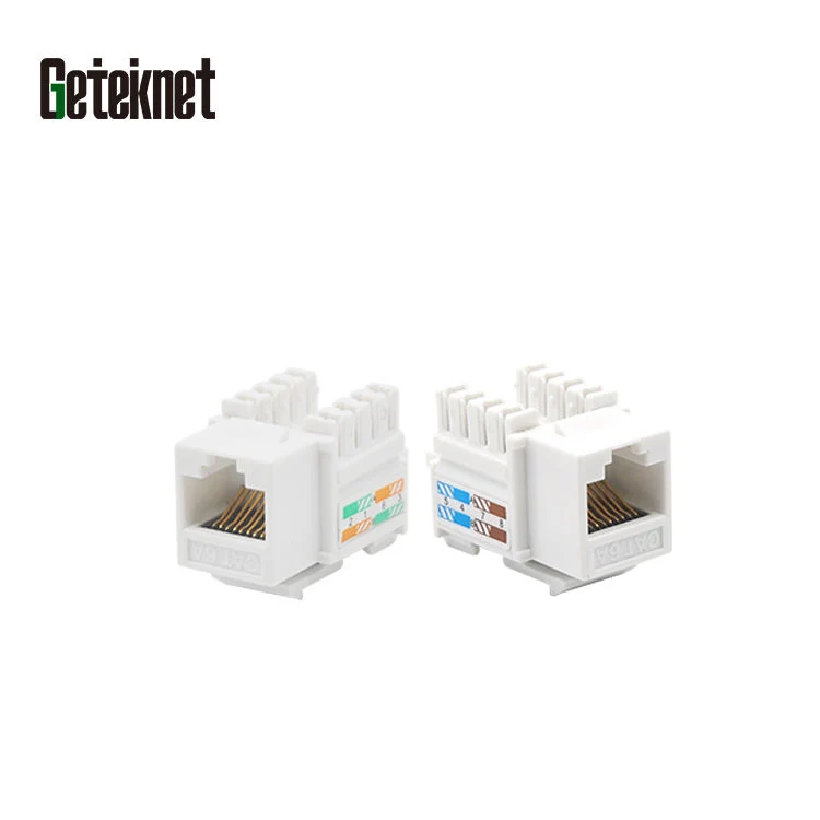 Gcabling CAT6A 6 5e UTP 8p8c Rj45networking Modulare Keystone-Buchse