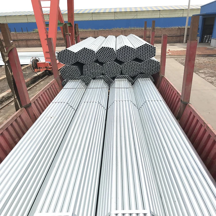 Liange American Standard HDG A53 (A, B) Q235 Hot Rolled ERW Carbon/Alloy Steel Round Pipe/Tube for Construction