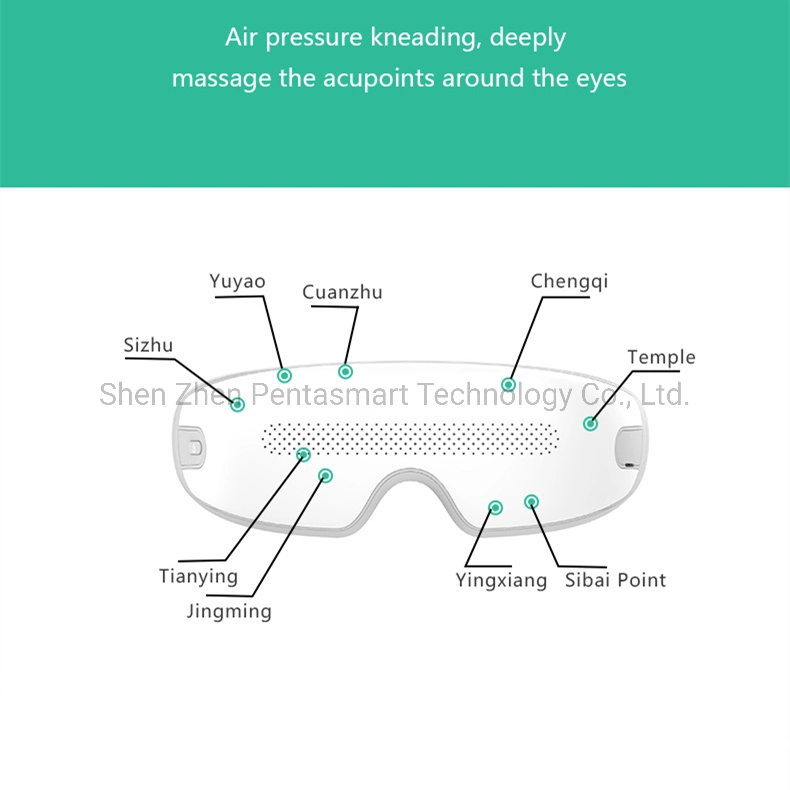 Eye Massager with Heat Mini Massager Factory Electric Vibration Eye Care Massager for Home&Office