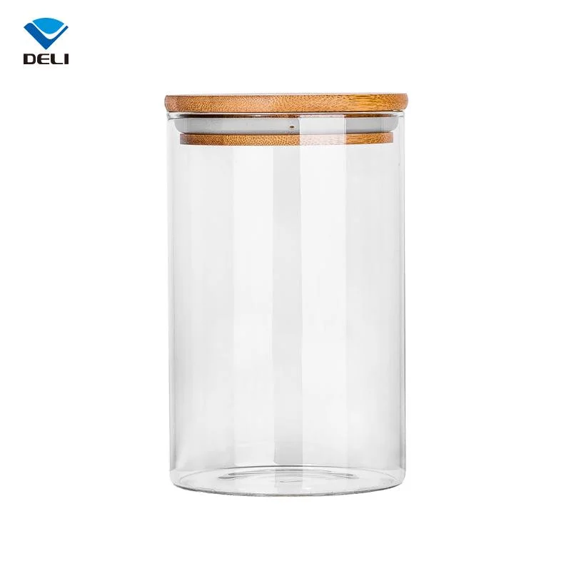 Wholesale/Supplier Custom 1400ml Kitchen Multifunctional Food, Cereal, Snacks, Items Glass Storage Jars