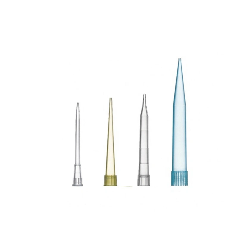 Pipette Tips 200UL Sterile Laboratory Disposable Pipette Tips for Eppendorf