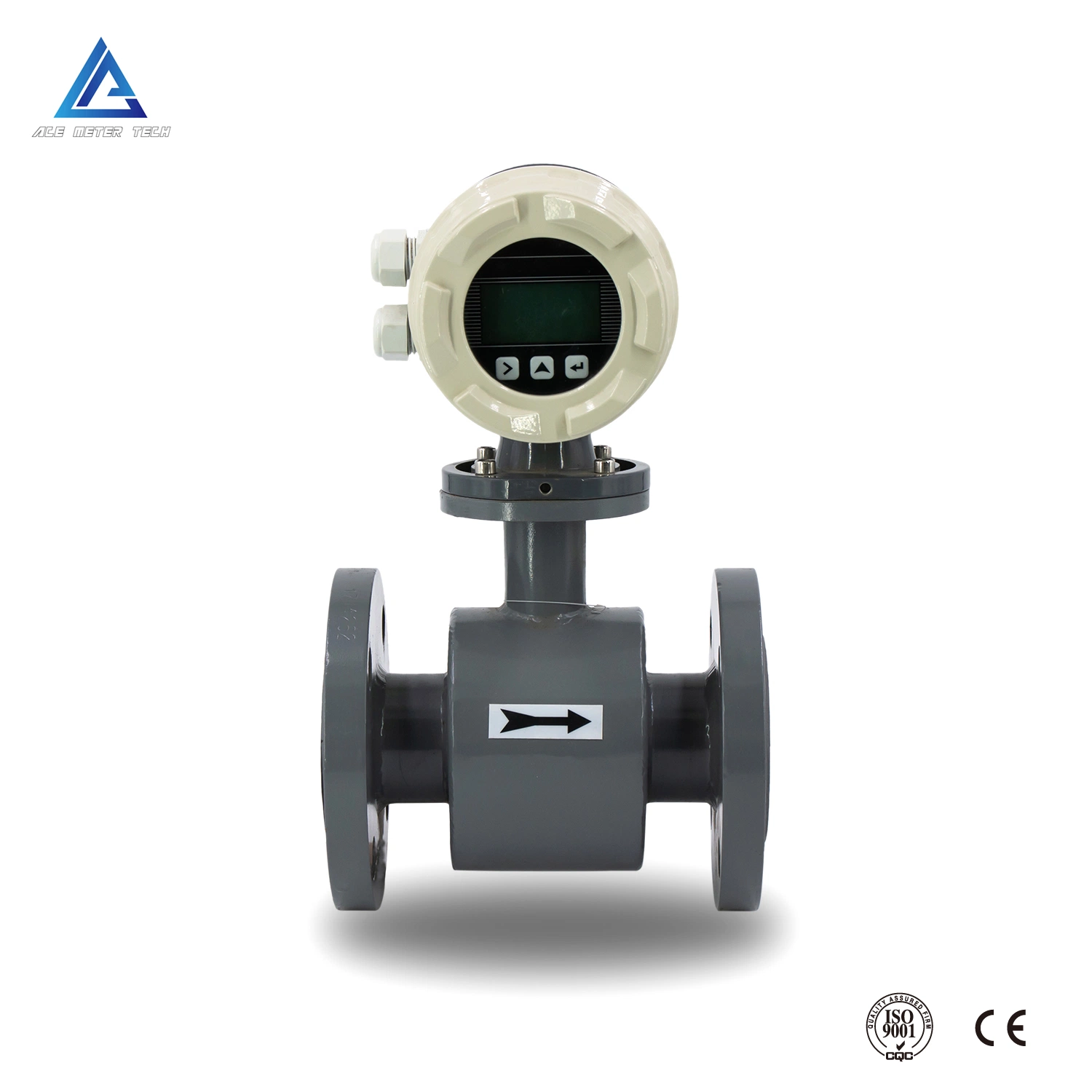 4-20mA Signal Output Digital LCD Display Feed Water Flowmeter Electromagnetic Flow Meter