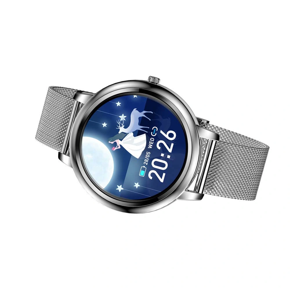 Mk20 пользовательского набора женщин браслет ЧСС Smartwatch артериального давления