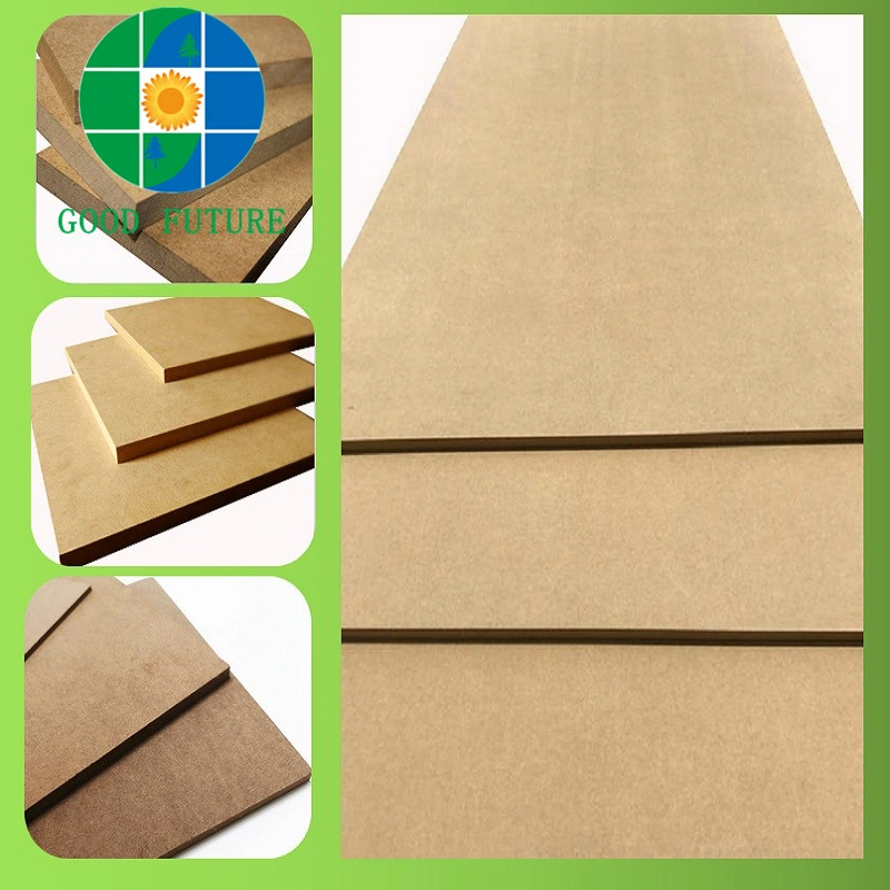 Good Future Factory Furniture Grade 4'*8' Pine /Poplar Raw/Plain Different Sizes MDF From China