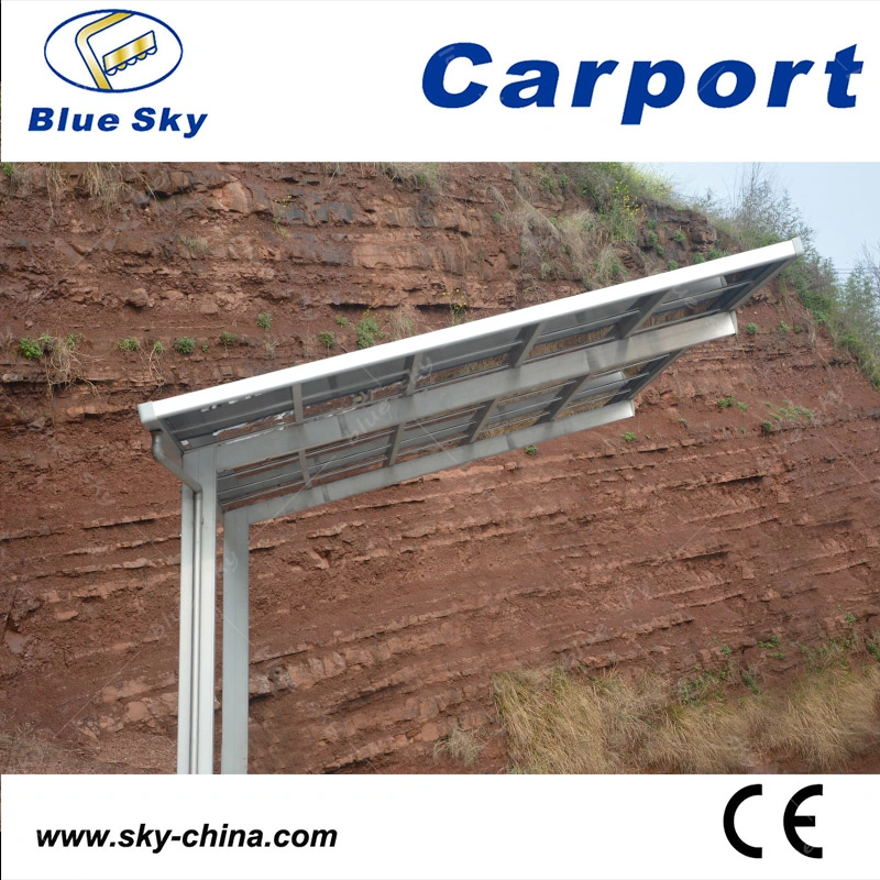 Mobile Steel Structure Polycarbonate Carports for 2 Cars Park