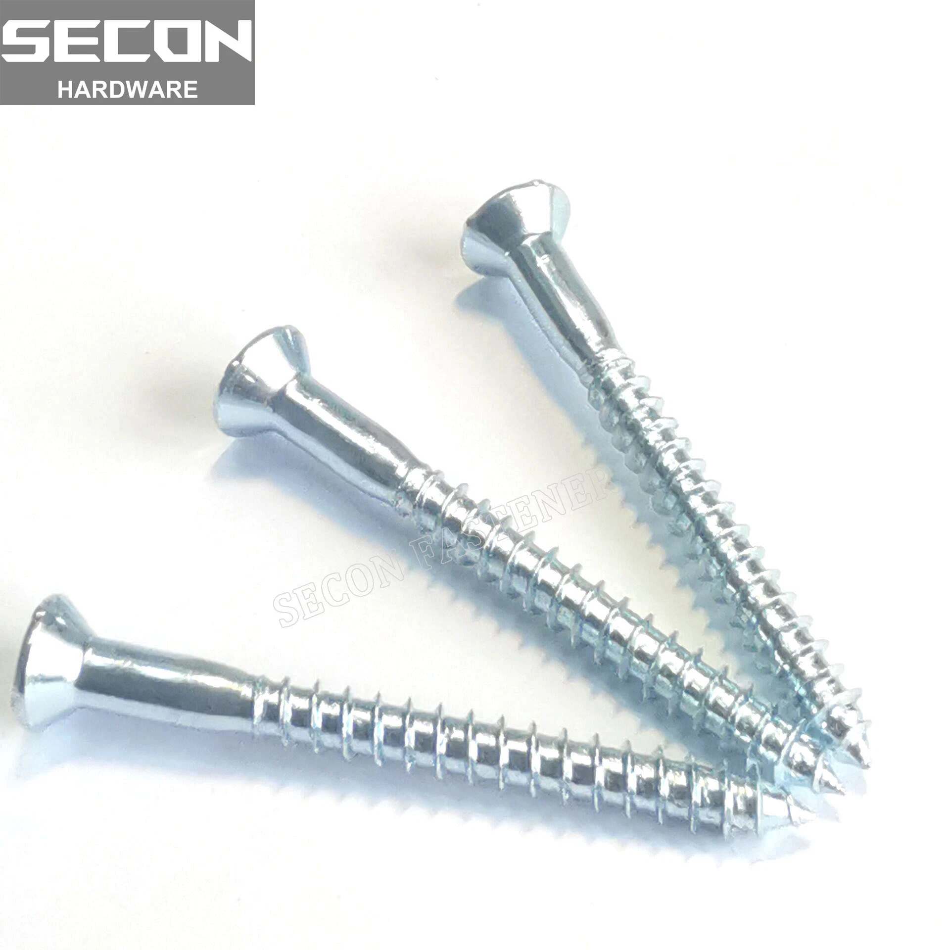 Original Factory OEM Metre Hex Head Galvanized / Yellow Zinc Plated Carbon Steel Wood Screws