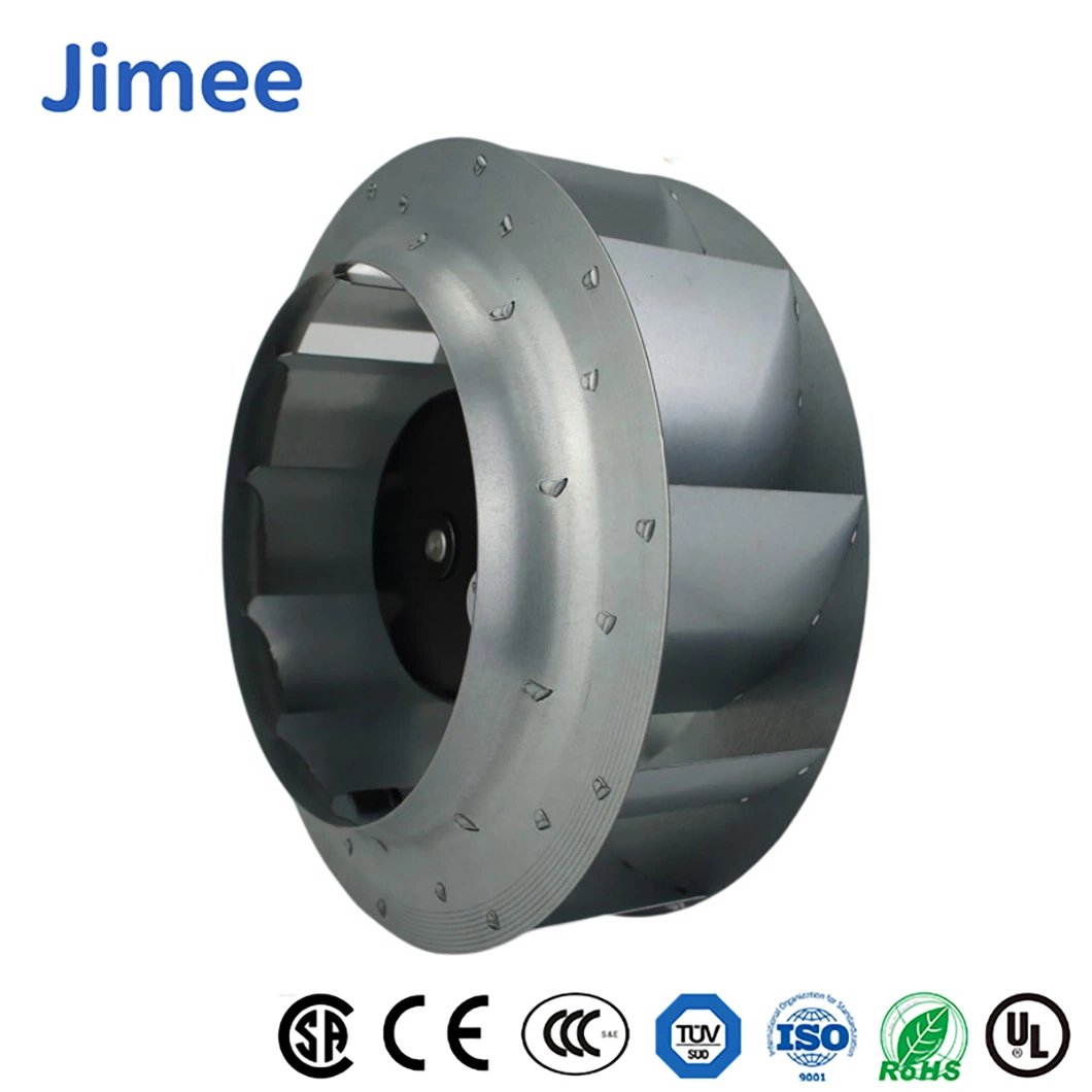 Jimee Motor China Ventilation Fan Manufacturer Jm355/96e2c1 Durchmesser 355mm Ec Centrifugal Fans Centrifugal Downblast Exhaust Fan Use for Air Conditioner