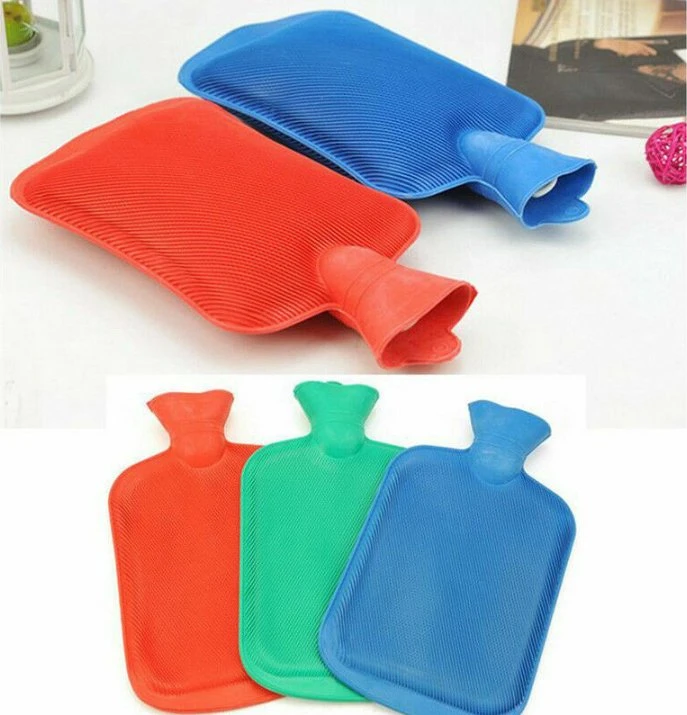 Heißwasserflasche Multi Color Gummi Wasserbeutel Therapie Erholung BS Standard Body Warming Heißwasserbeutel