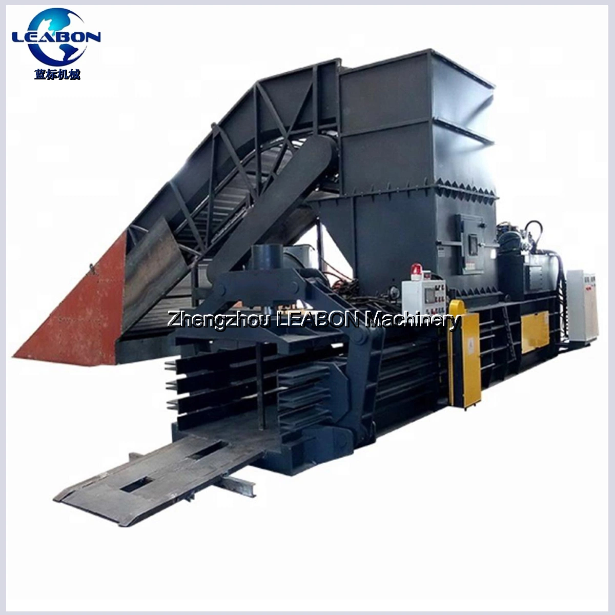 Horizontal Automatic Hydraulic Abaca Fiber Baling Machine Wood Fiber Baler