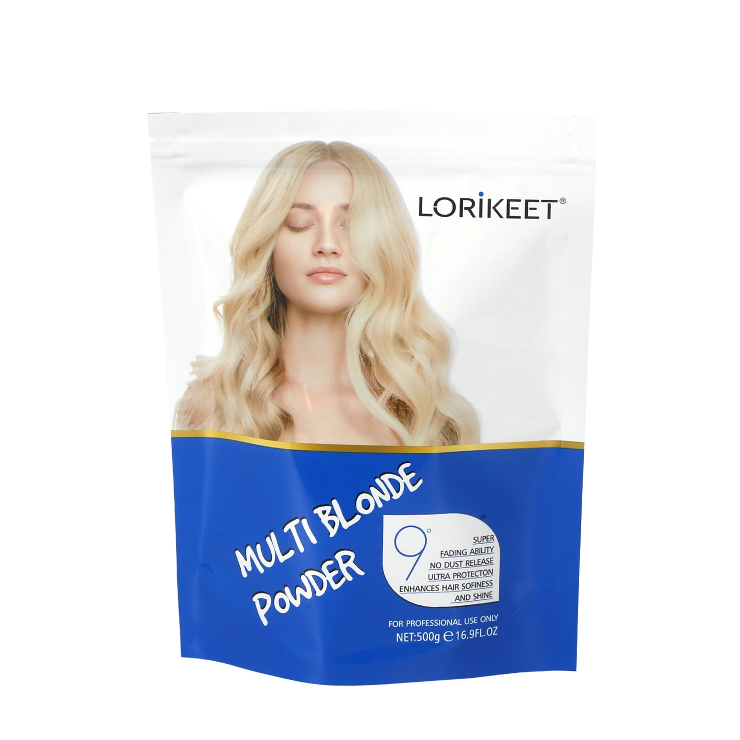 Bolesi Cosmetics Hair Bleaching Powder Diva Blond Hair Color Blonder with Oil Complex