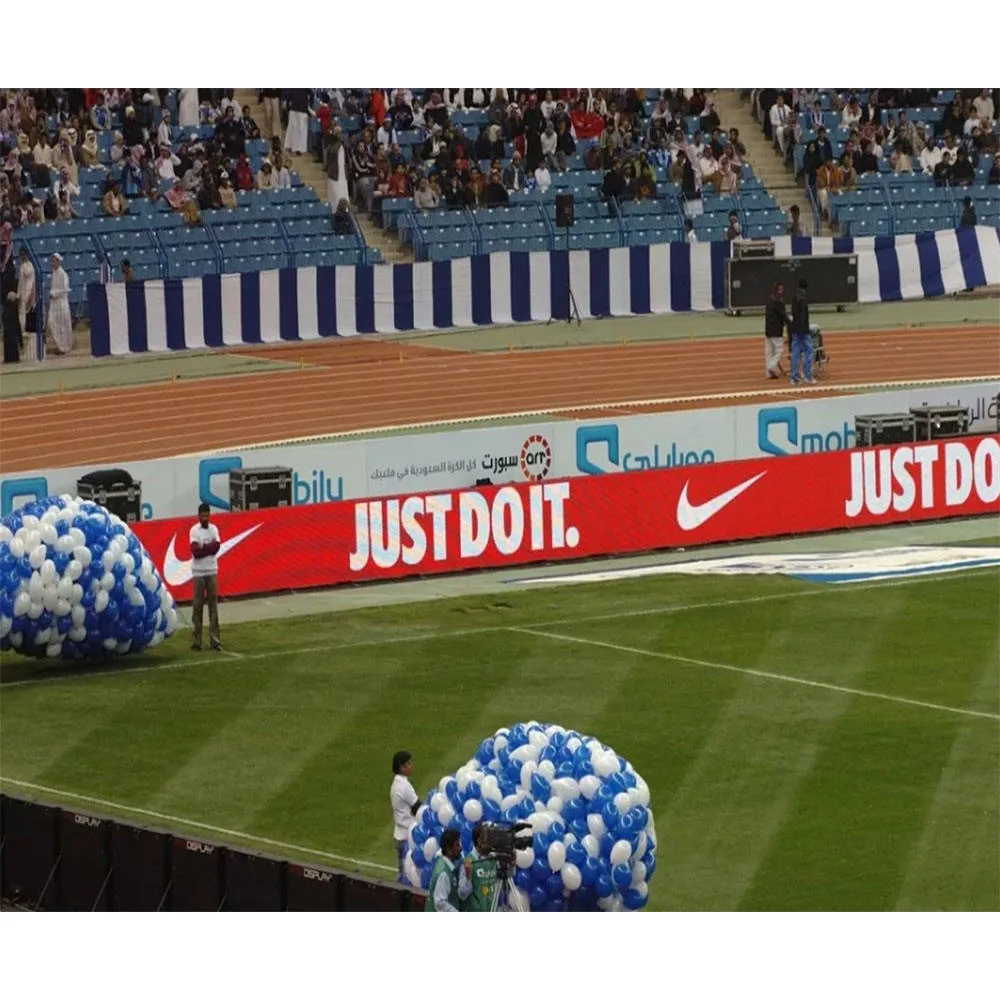 Les écrans du périmètre du stade de location de système d'affichage LED écran LED Stand Terrain de sport