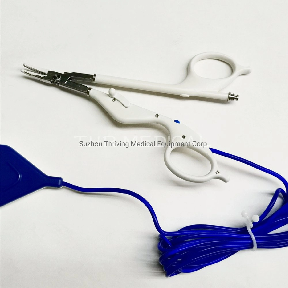 Surgical Small Jaw Ligasure Forceps with Suction System Tube (THR-HV2150)