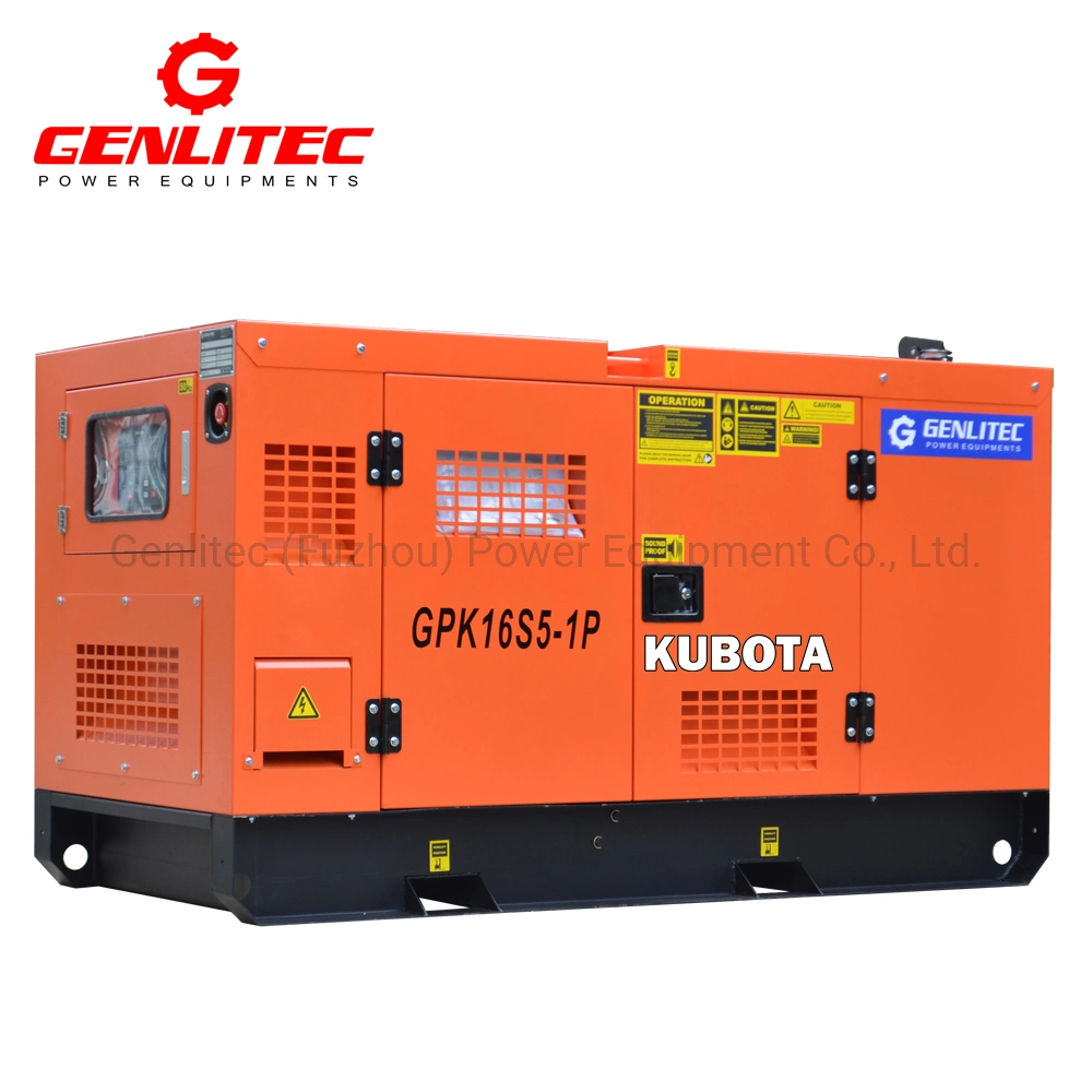 Sola/Trifásico silencioso Generador Portátil Super Casa 10kVA 12kVA 15kVA a 20kVA a 25kVA 30kVA Yanmar Kubota pequeño generador diesel Isuzu