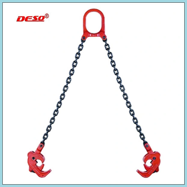 1 Ton SL Type Drop Forged Steel Lifting Drum Clamp with Chain