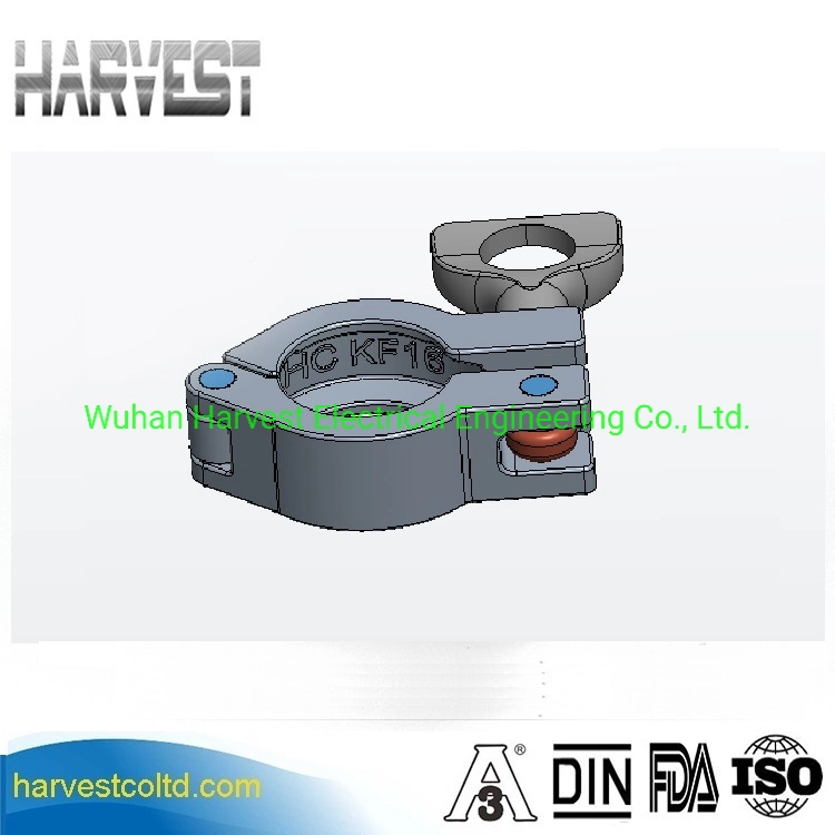 SS304 Vacuum Nw Clamp Nw10 Nw16 Nw25 Nw40 Nw50 Hinge Clamps Type 2 One Point Clamp Vacuum Component