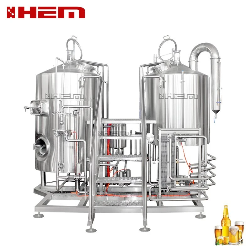 110V-480V Commercial 500L Beer Brewing Equipment Turnkey Project