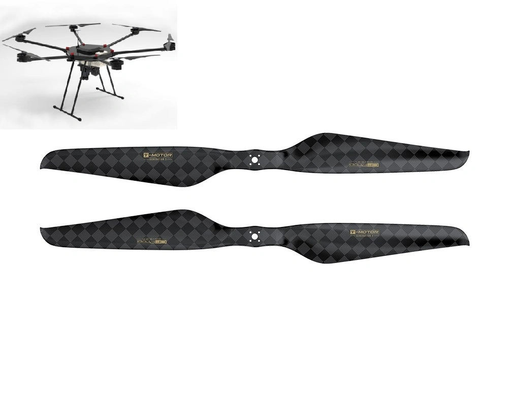 t-Motor Ns30X10 2 Blade High Lift Carbon Fiber Propeller لـ UAV، الطائرات، الطائرات، الطائرات بدون طيار