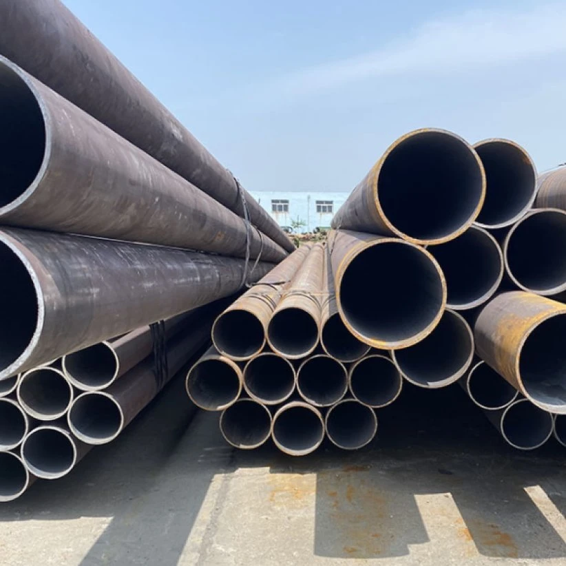 High Pressure Seamless Steel Pipe ASTM A106b 88.9X6.02mm Carbon Steel Seamless Steel Pipe Processing Length Cutting