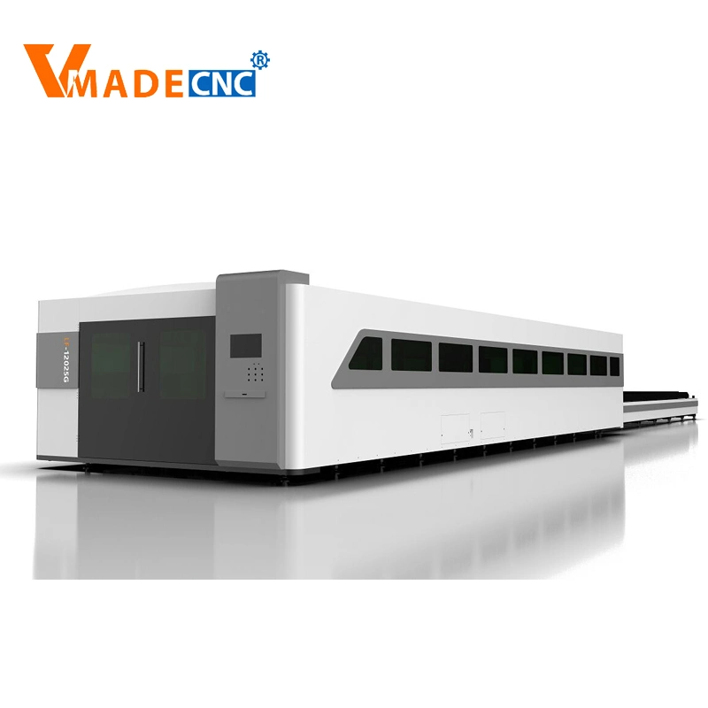 3000W Full Cover Metal Sheet Tube Pipe Fiber Laser Cutting Machine