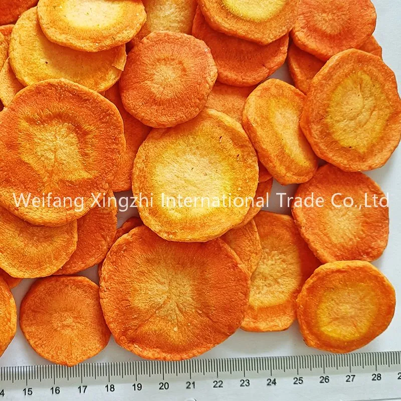 Low Fat Wholesale/Supplier Healthy Snack Food Vf Carrot Chips