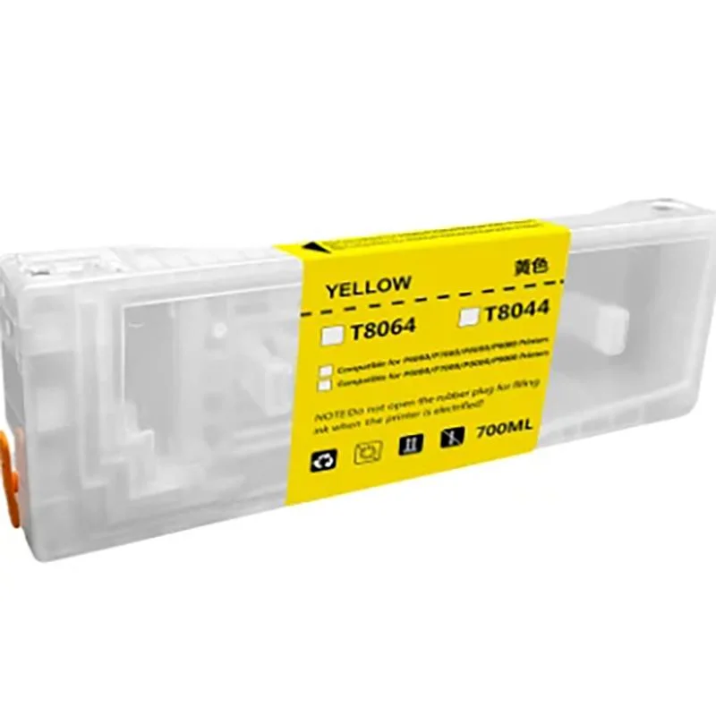 Ocbestjet T8061-T8069 Empty Refill Ink Cartridge with Chip for Epson P6080 P7080 P8080 P9080 Printer