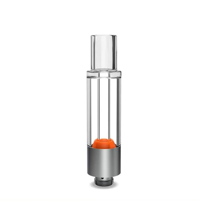 La alta calidad 1ml de 2ml vaso vaporizador Cartucho vacío de aceite de espesor de la bobina de cerámica de cartucho de Vape