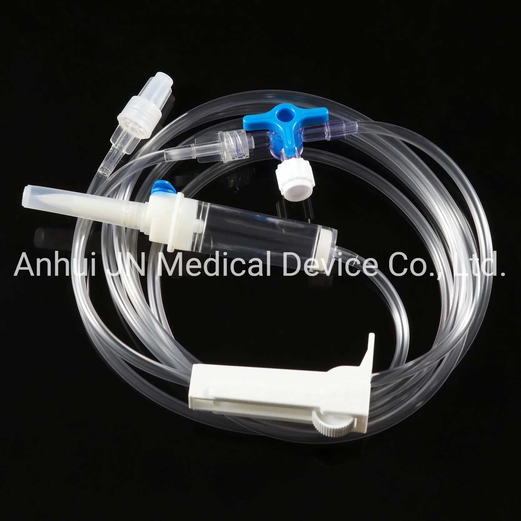 Sterile Precision Flow Control Medical IV Infusion Set with CE Approval