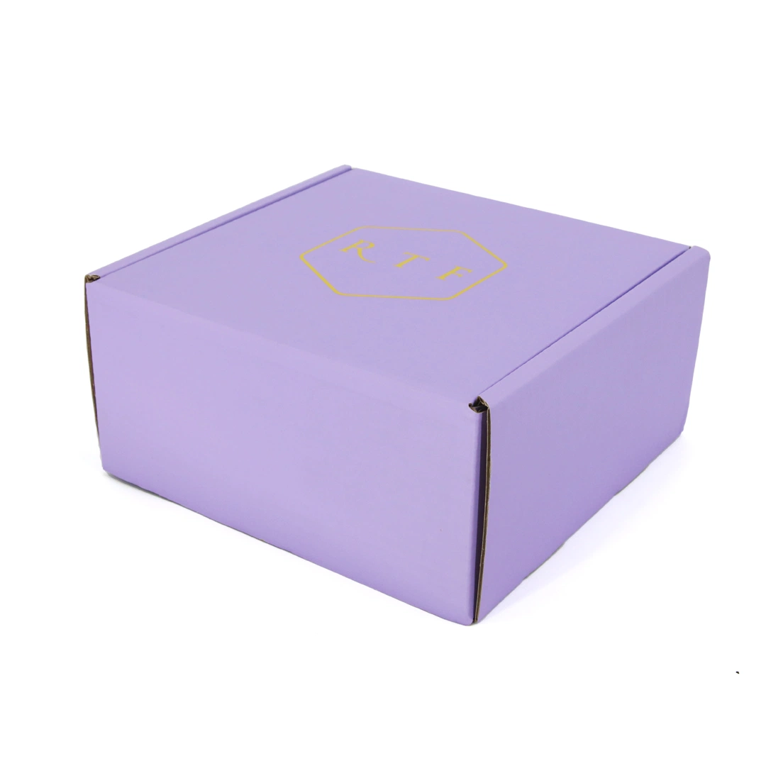 Custom Printing Recycled Kraft Corrugated Packaging Cosmetics Bottle Tray Carton Paper Box Package