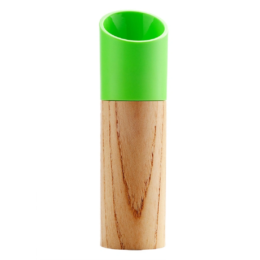 Refillable Wooden Salt and Pepper Organic Sustainable Mill Set Adjustable Coarseness Wbb17862