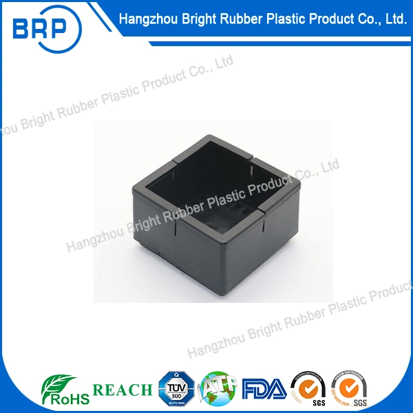 Square Plastic PVC Table Feet Cover 49-55mm OEM