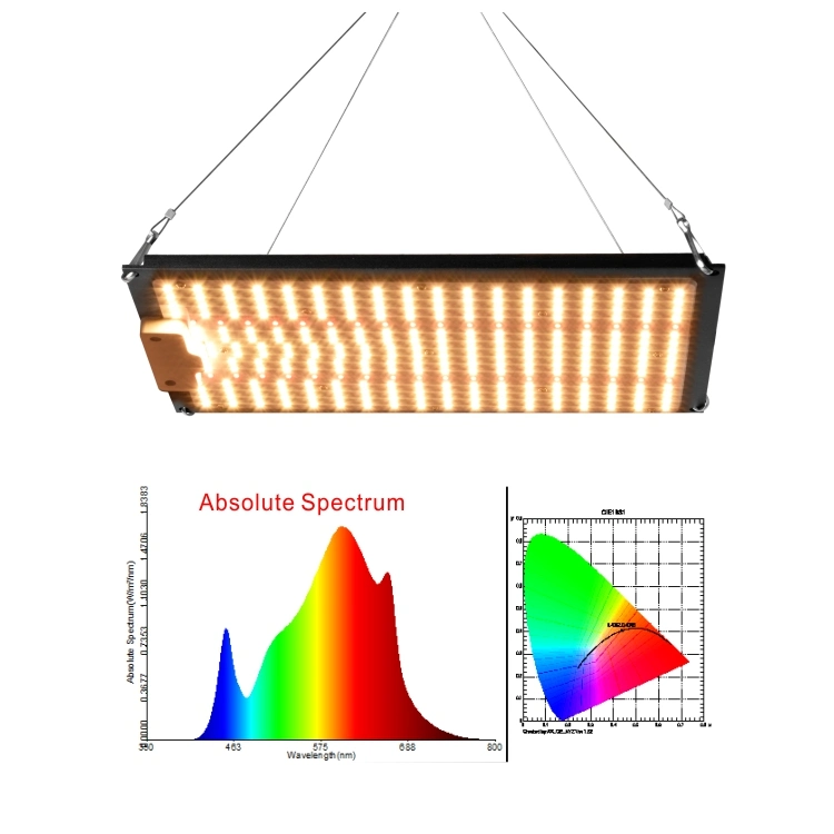 Qb288 100W Commercial Full Spectrum Quantum Growing Used Indoor Plant 100W 110W 120W LED Grow Light Hydroponic Horticultural LED Horticulture Grow Lighting